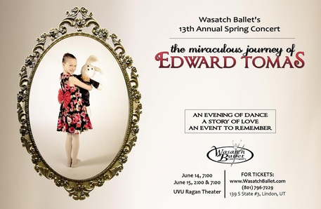 Edward Tomas 2013, Wasatch Ballet Original Production
